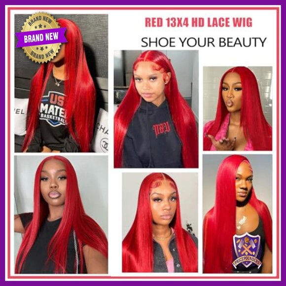 26 Inch Straight Human Hair Wig 13x4 HD Lace Front Glueless Pre Plucked main image 6